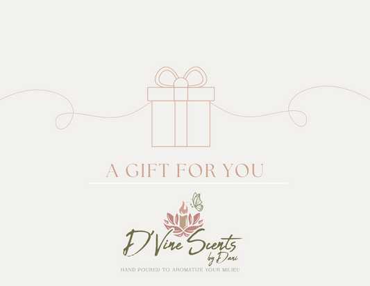 D'VINE SCENTS GIFT CARD