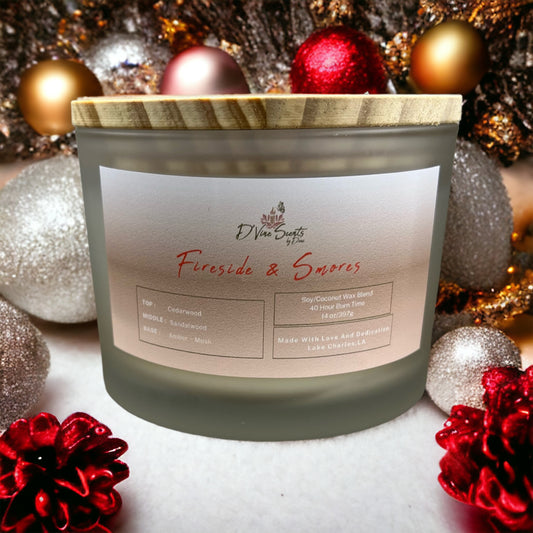FIRESIDE & SMORES CANDLE